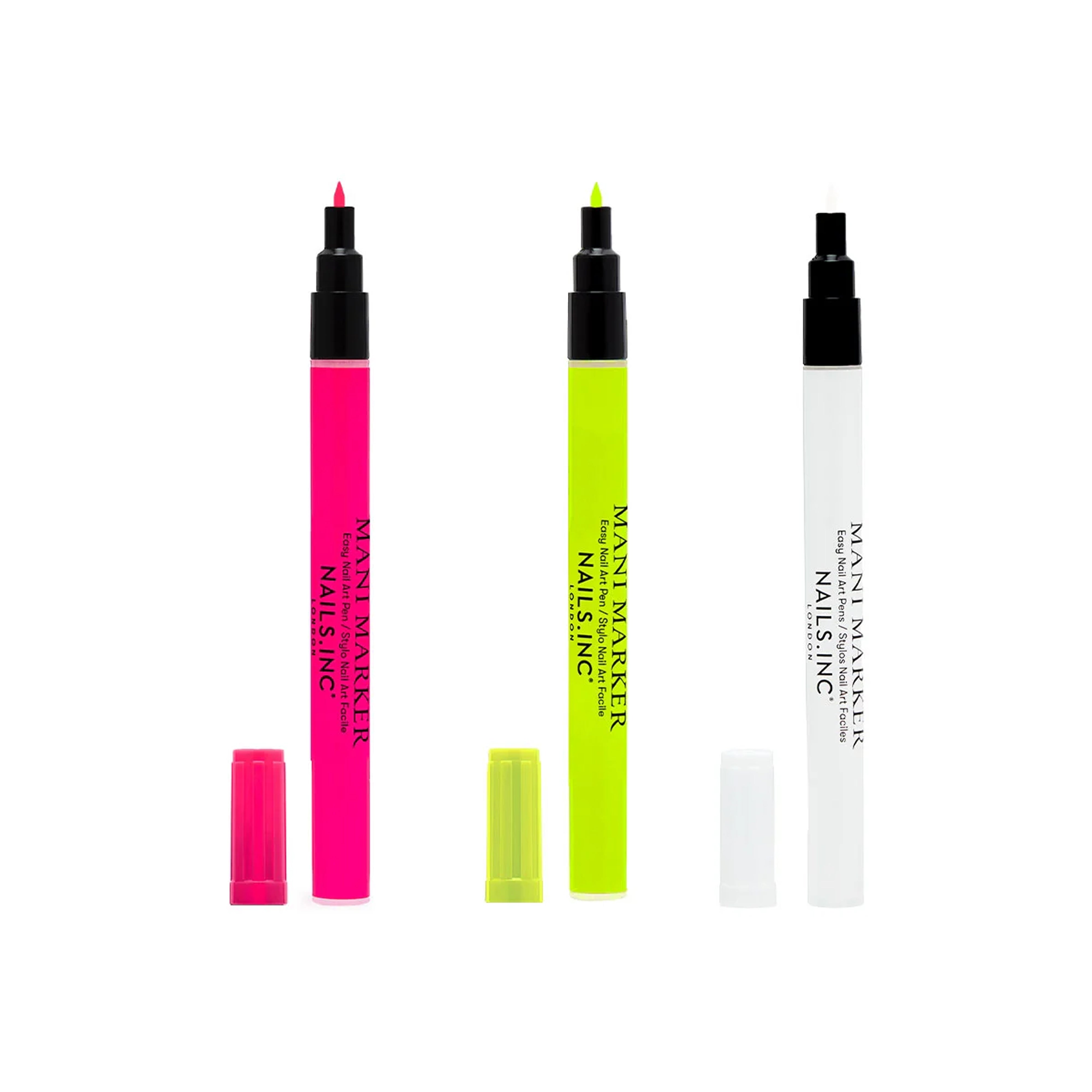 Neon Mani Marker Nail Art Pen Trio