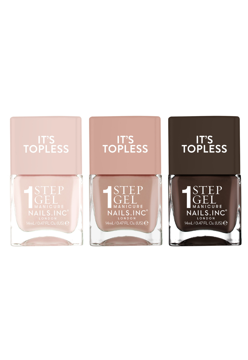 It's Topless Mocha Mousse Nudes Trio